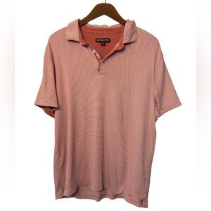 Michael Kors Striped Men's Polo Shirt Size Large